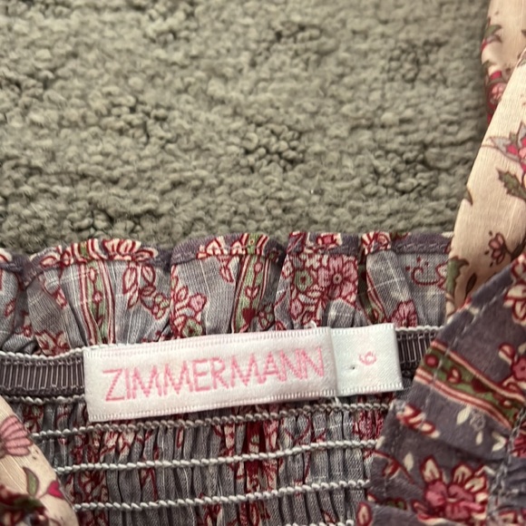 NEW WITHOUT TAGS GIRLS ZIMMERMAN DRESS SIZE 6Y - Picture 2 of 4